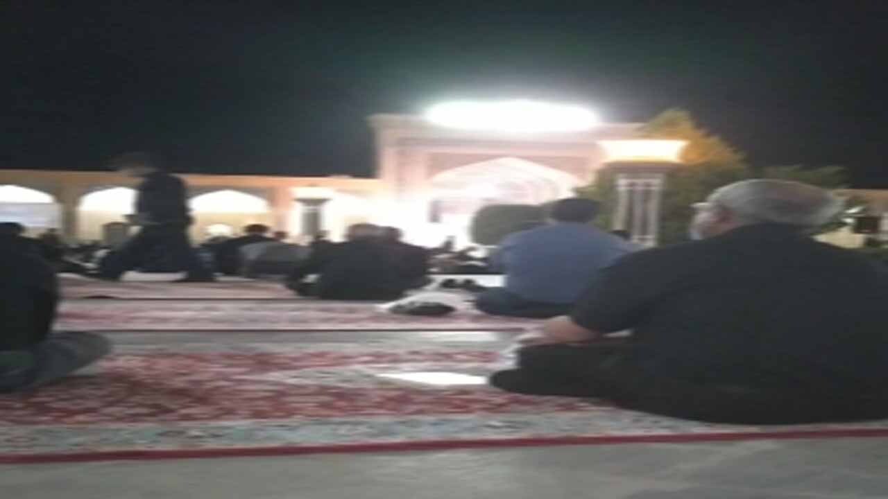 برپایی مراسم عزاداری شب قدر در کاشمر + فیلم