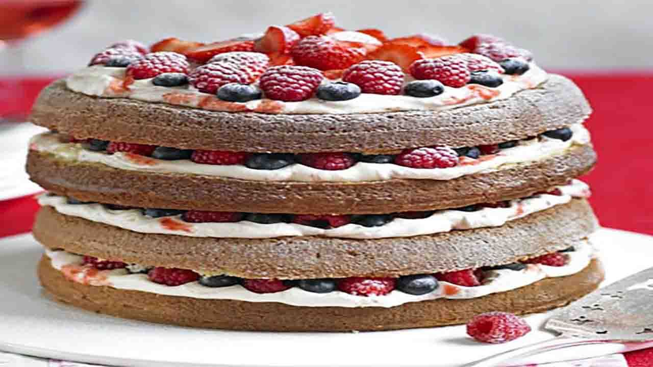 کیک ژنوآز + طرز تهیه