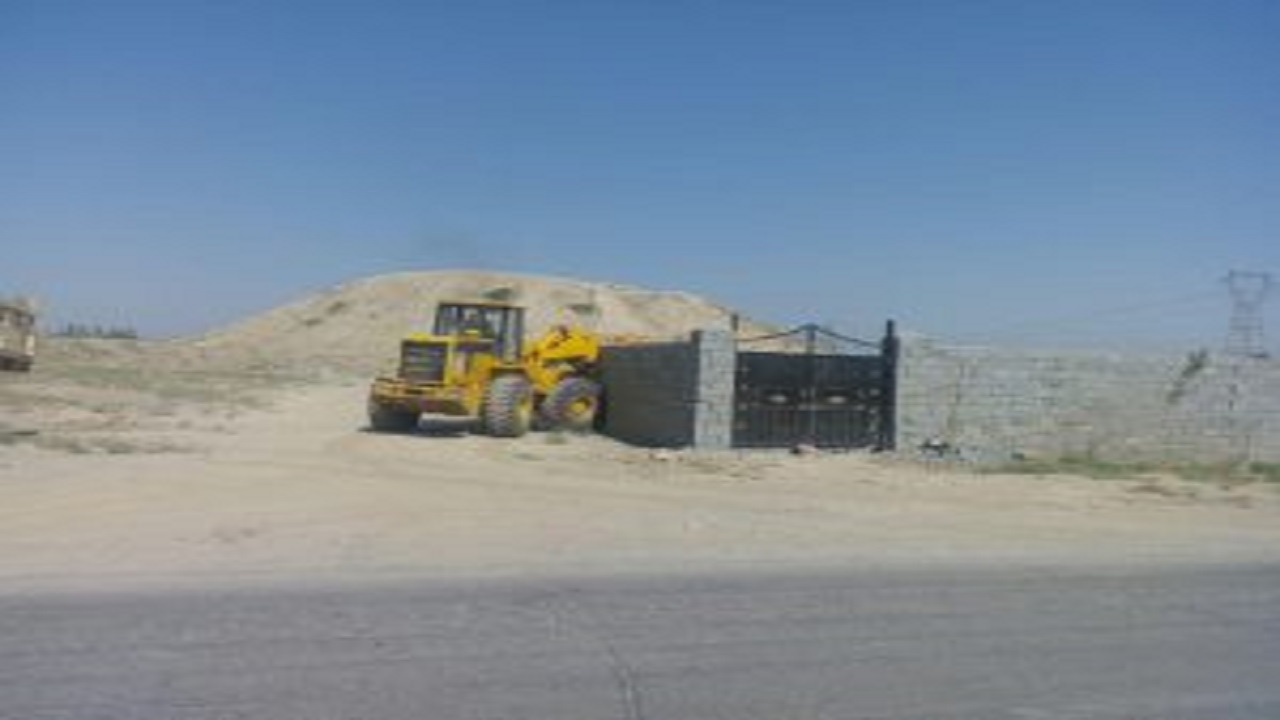 عرصه‌ تپه باستانی عرب‌آباد  آزادسازی شد
