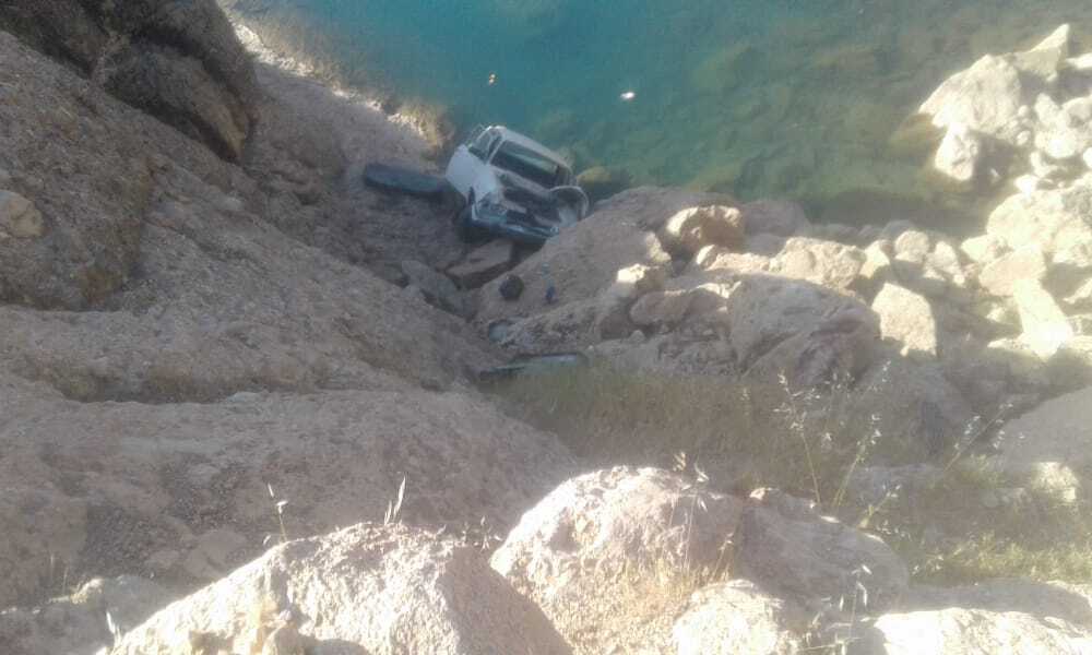 واژگونی خودروی سواری پیکان+عکس