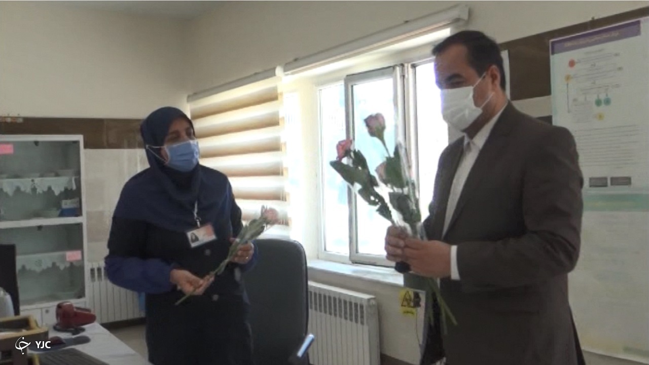 مدافعان سلامت تفرش مورد تجلیل قرار گرفتند