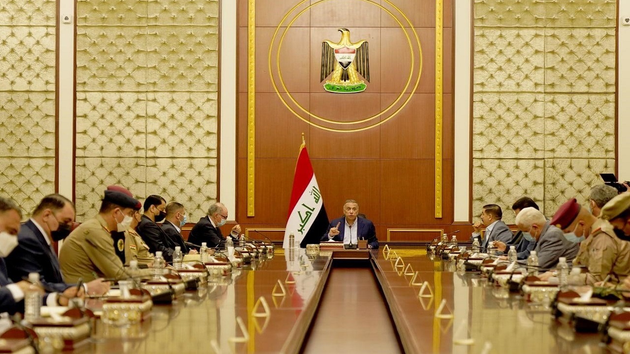 نشست امنیتی الکاظمی با فرماندهان ارتش و پیشمرگه عراق