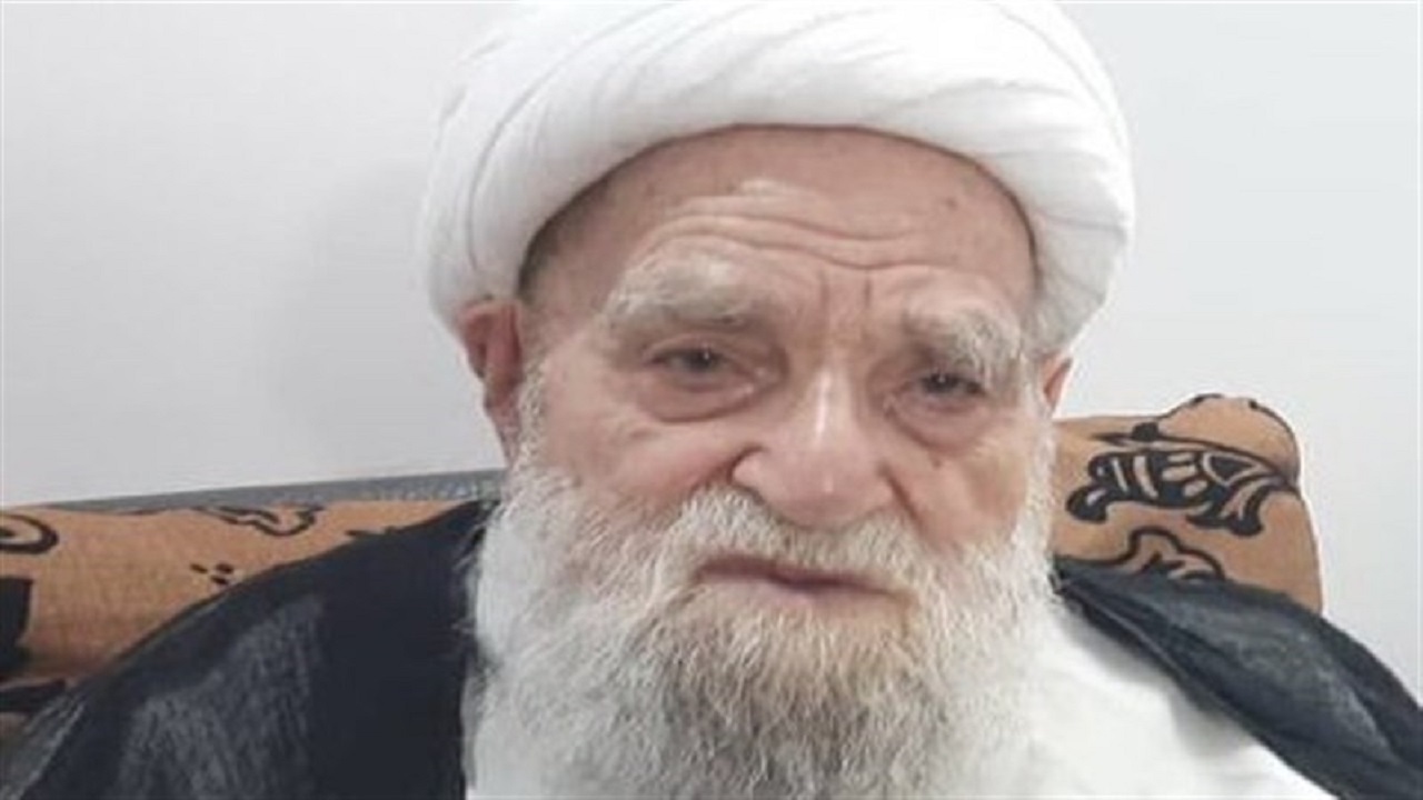 پیکر آیت الله کاتبی مرندی در قم به خاک سپرده شد