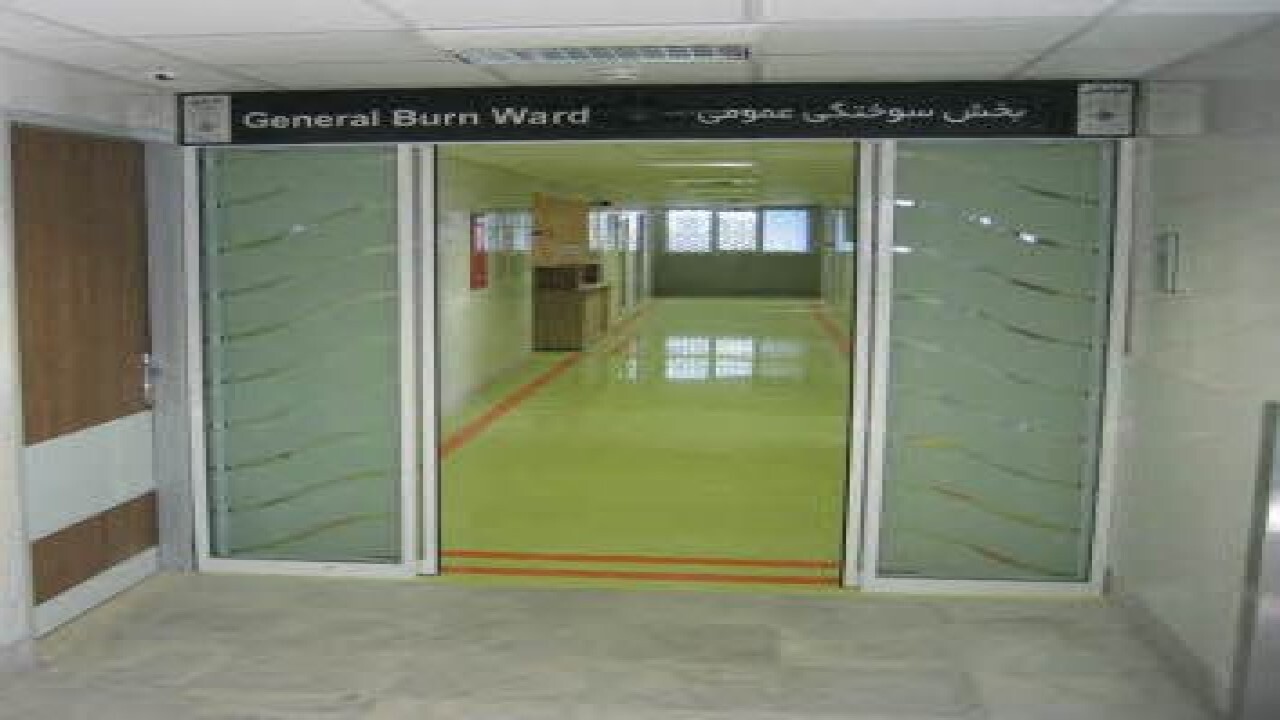 بستری ۳۱۲ بیمار در بخش سوختگی دانشگاه علوم پزشکی خراسان شمالی
