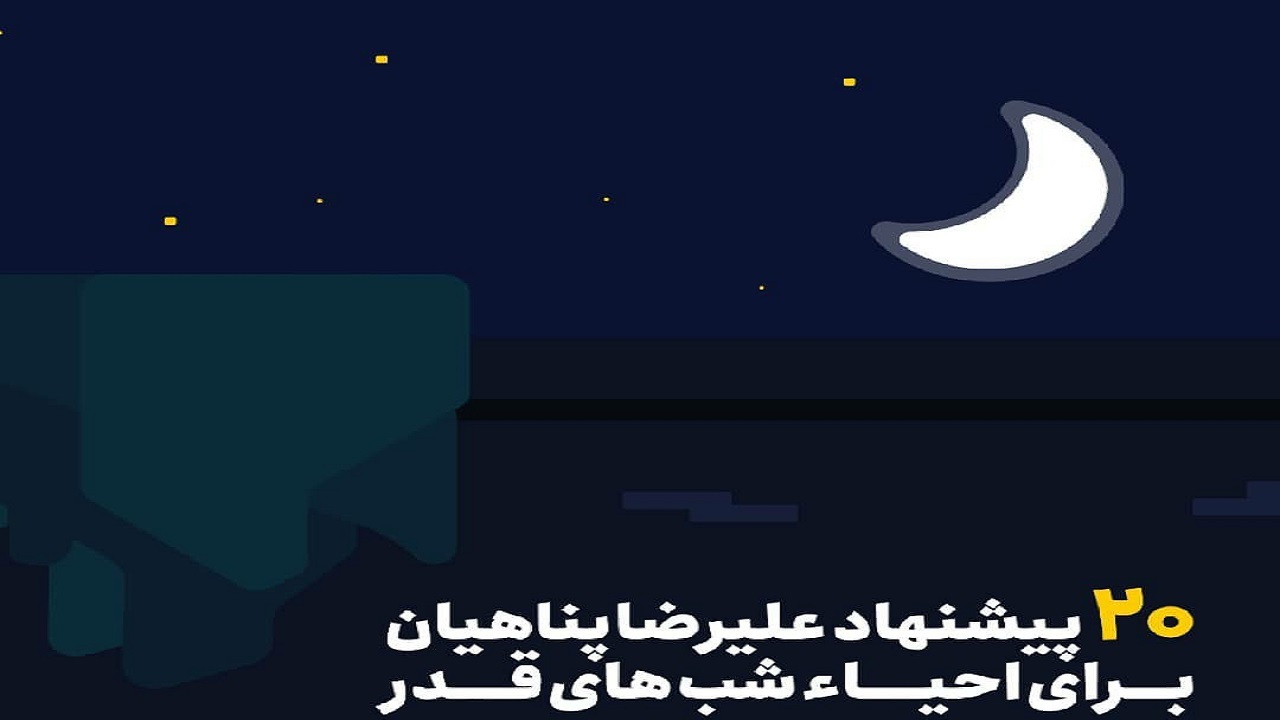 ۲۰ پیشنهاد حجت الاسلام علیرضا پناهیان برای احیاء شب قدر