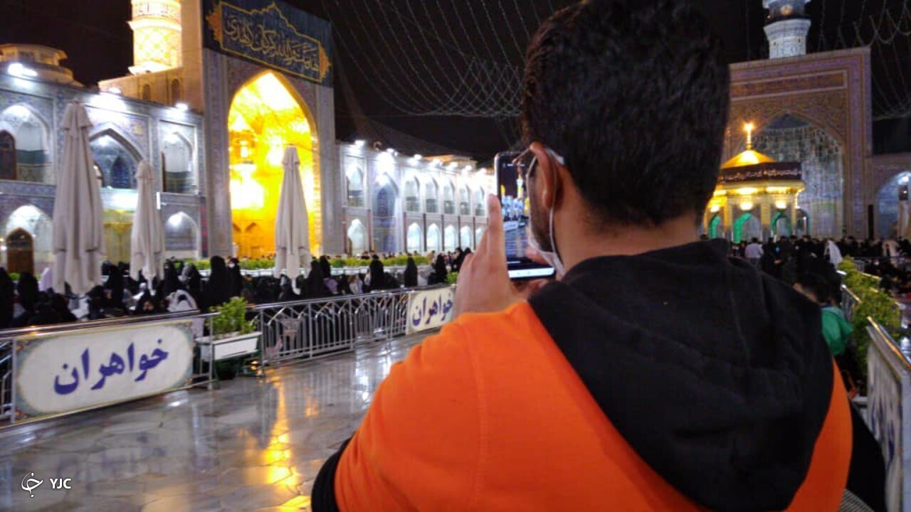 بیست و یکمین شب رمضان در حرم مطهر رضوی
