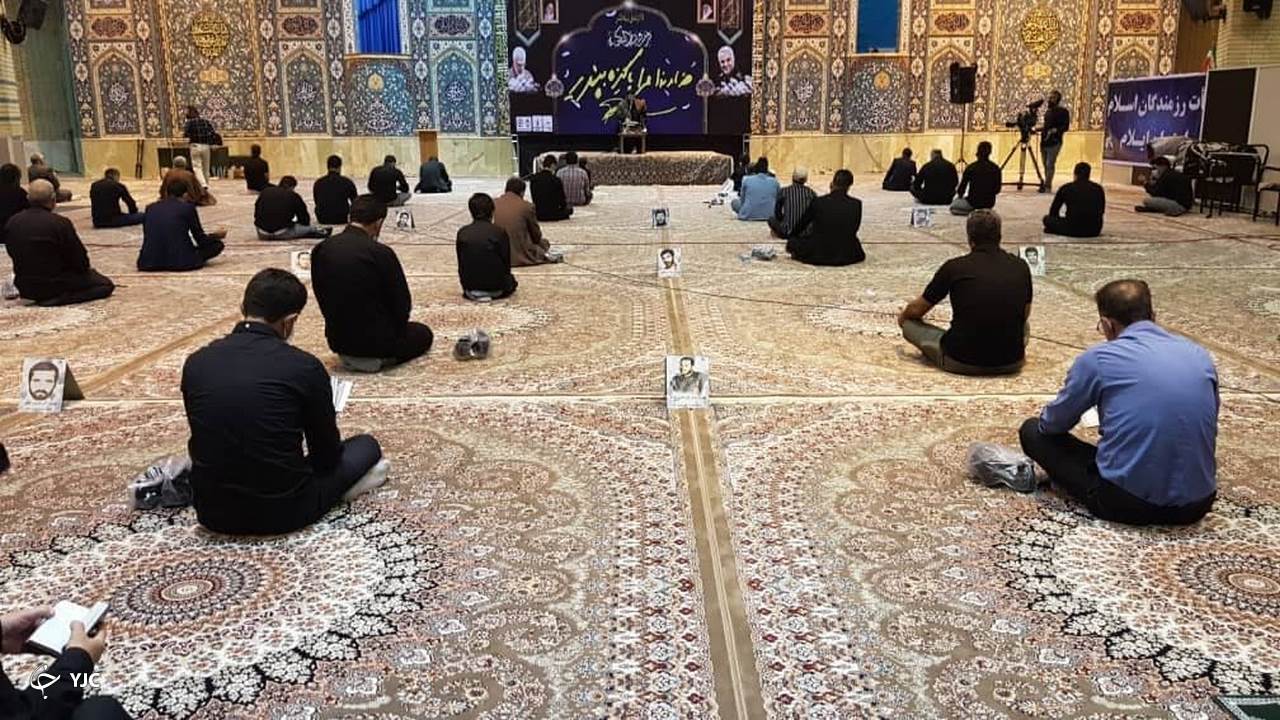 شب زنده داری ایلامیان در دومین شب از لیالی قدر + عکس