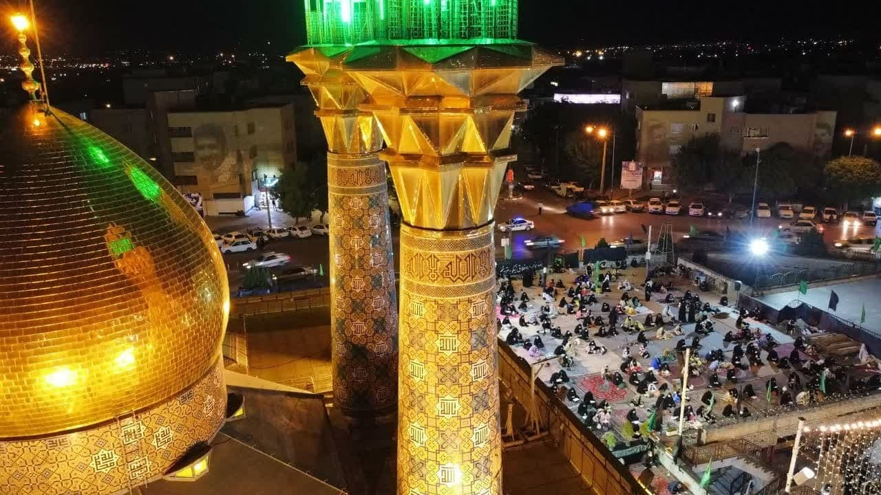 مراسم احیای شب بیست ویکم ماه رمضان در همدان + تصاویر