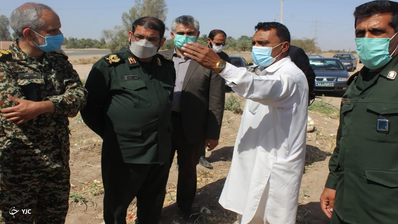 حضور سپاه برای کمک به محصولات جنوب 