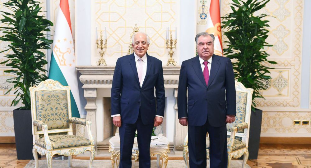 روند صلح افغانستان، محور گفتگوی زلمی خلیلزاد و رئیس جمهور تاجیکستان