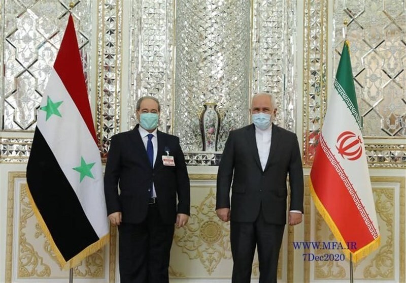 رایزنی تلفنی وزرای خارجه ایران و سوریه