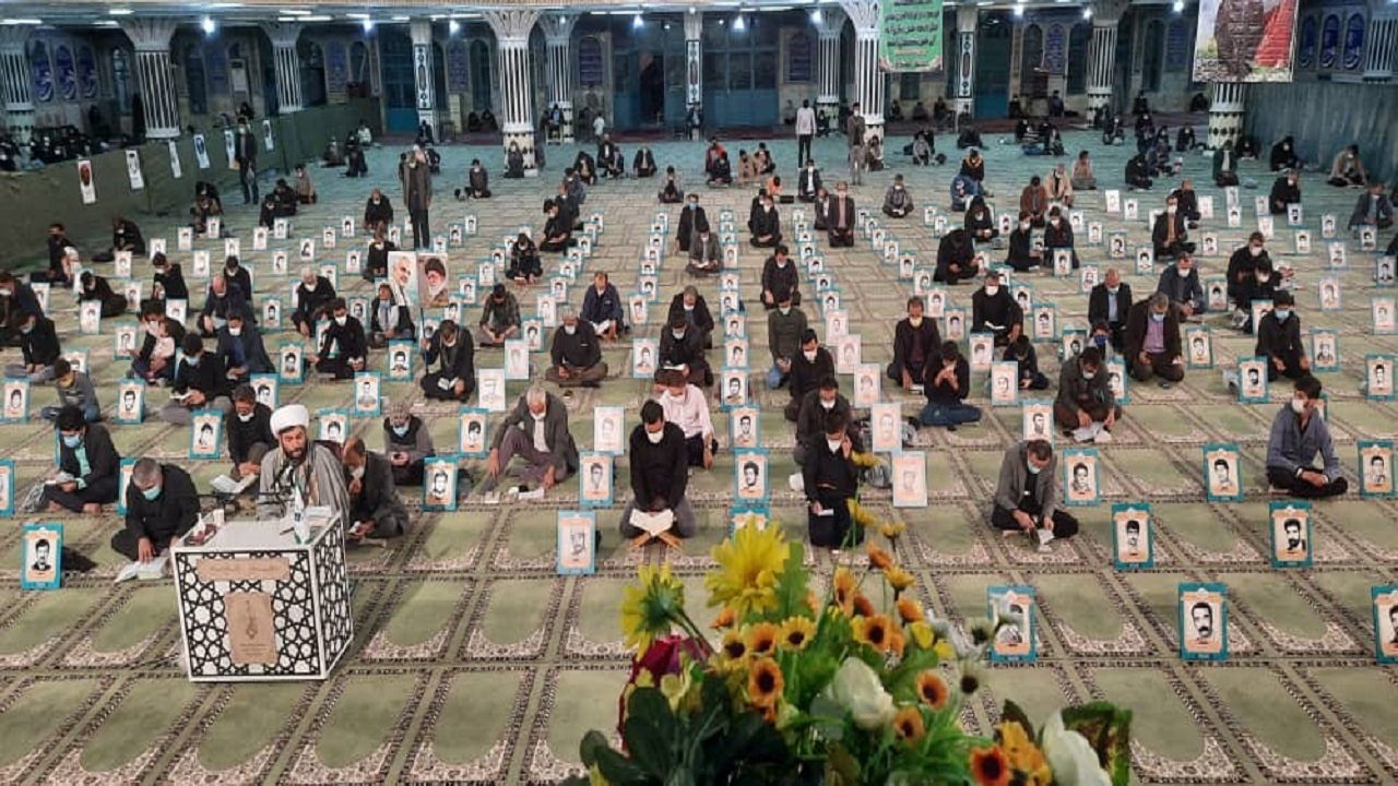 احیای آخرین شب از لیالی قدر برگزار شد + تصاویر
