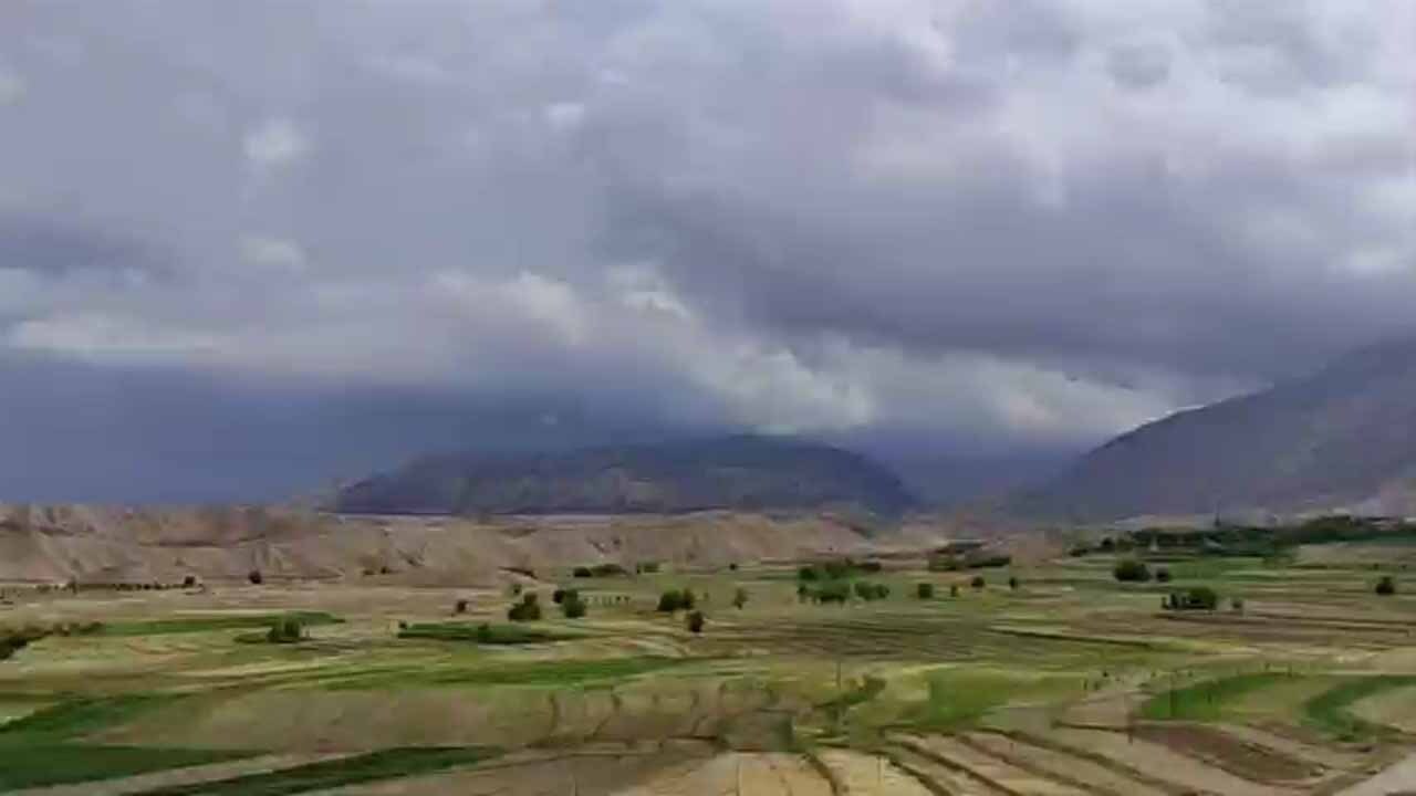 طبیعت زیبای روستای اردکول پس از بارش باران + فیلم