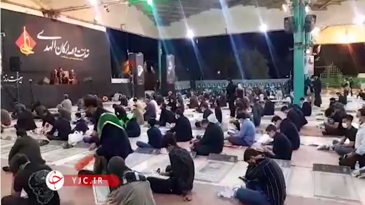 شب قدر در جوار شهدای یزد
