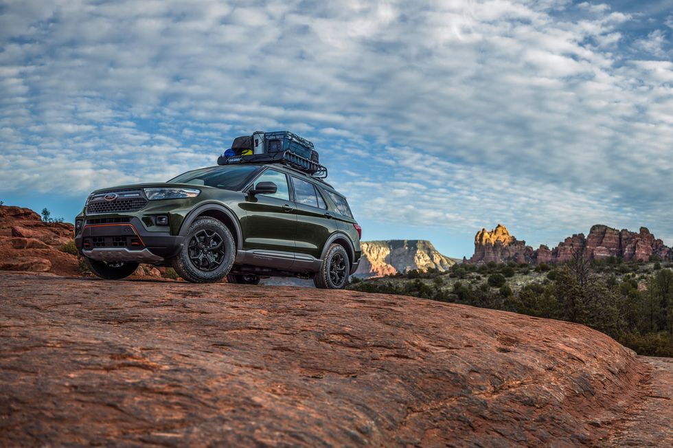 فورد اکسپلورر Timberline 2021 خودرویی برای آفرودبازان حرفه ای