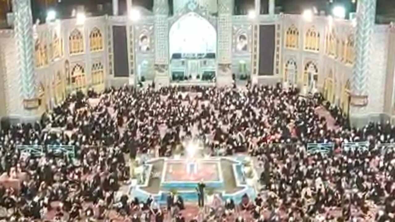 برگزاری مراسم پرفیض شب قدر در آران و بیدگل + فیلم