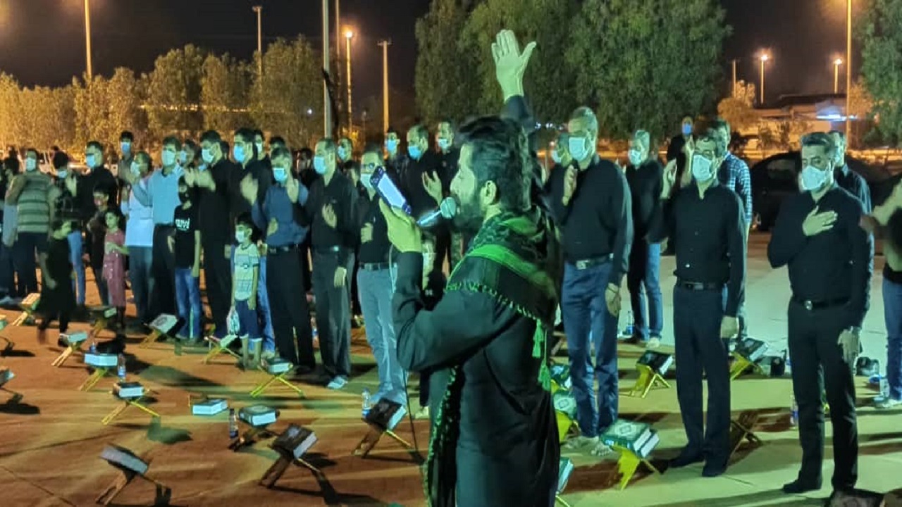 اوج شکوه وجلوه های مناجات دریادلان منطقه سوم نبوت نداجا در لیالی قدر