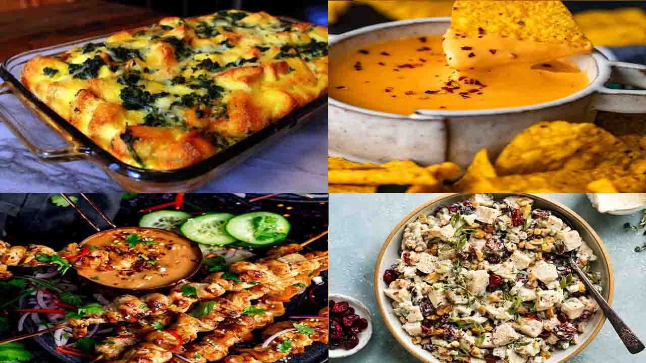 آموزش آشپزی؛ از پولنتای تاپناد و  پاپ تن ماهی تا دیپ پنیر فتا فلفلی + تصاویر