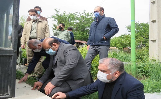 گرامیداشت شهید گیلانی مدافع انفال، جنگلبان ناصر پیروی + تصاویر