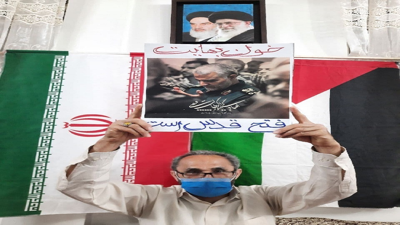 سبک متفاوت خانواده‌ای در سمنان برای برگزاری روز جهانی قدس + تصاویر