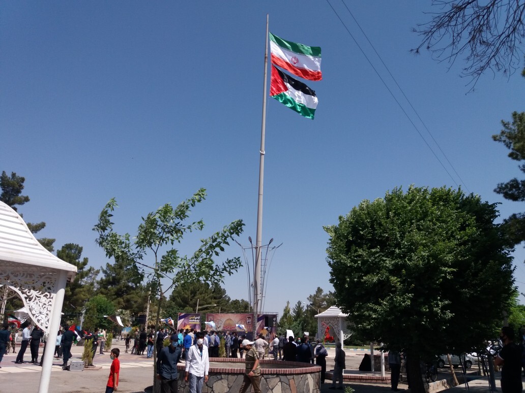 مراسم نمادین روز قدس در کرمان+ عکس