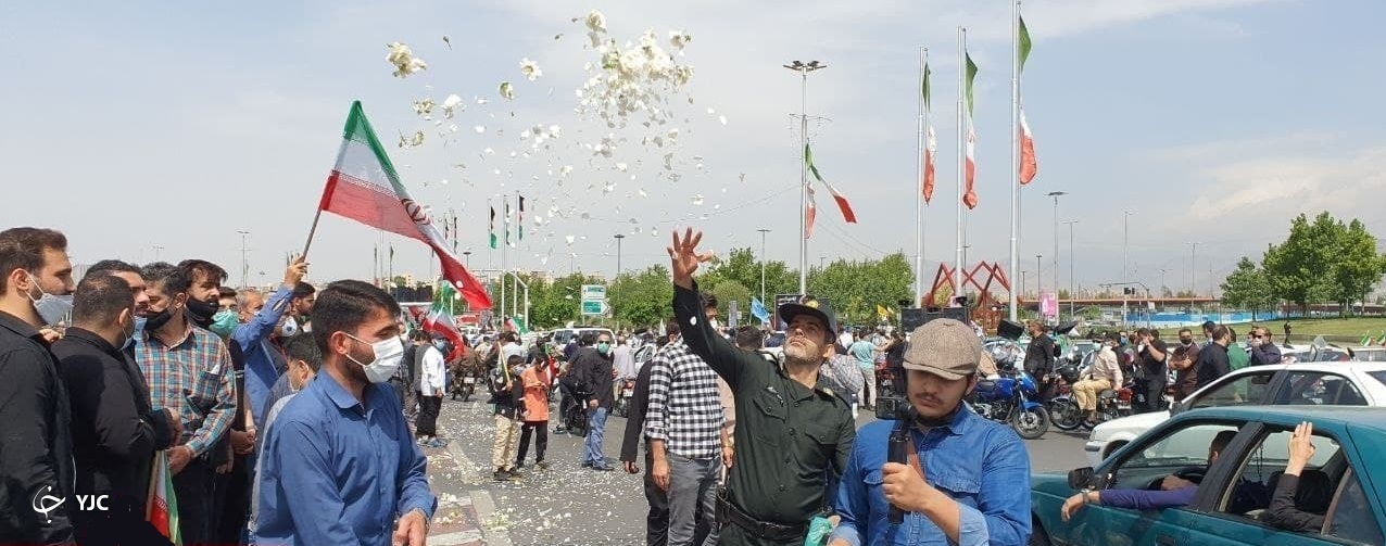 آغاز مراسم خودجوش گرامیداشت روز جهانی قدس در پایتخت