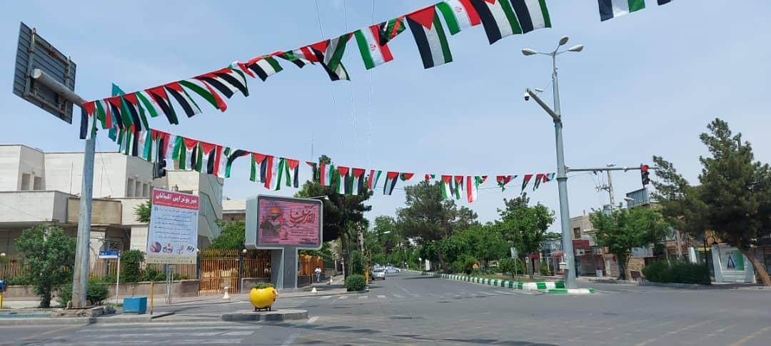 مراسم خودجوش گرامیداشت روز جهانی قدس در تایباد
