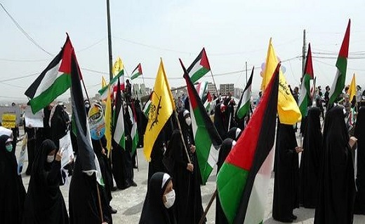 نصب پرچم ۳۰۰ متری فلسطین بر دامنه کوه خضر نبی در قم نصب پرچم ۳۰۰ متری فلسطین بر دامنه کوه خضر نبی در قم