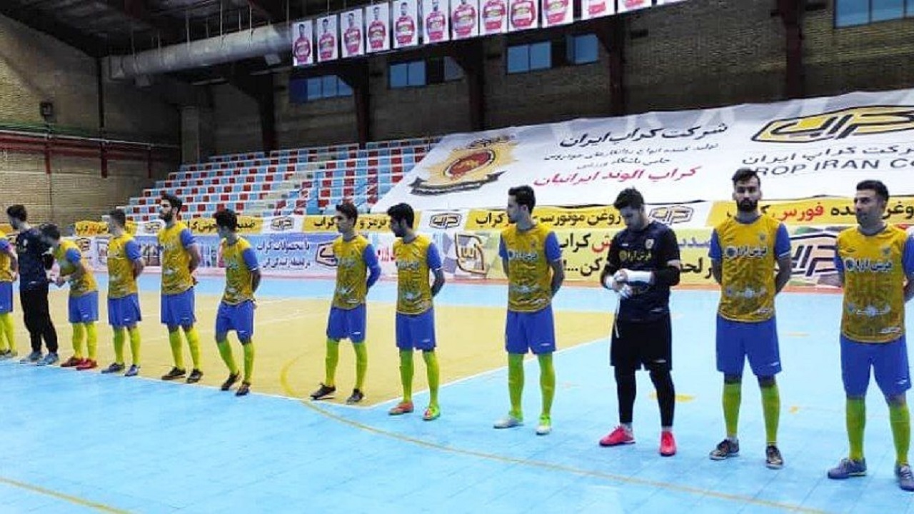 فرش آرا ناکام هفته نهم لیگ برتر فوتسال