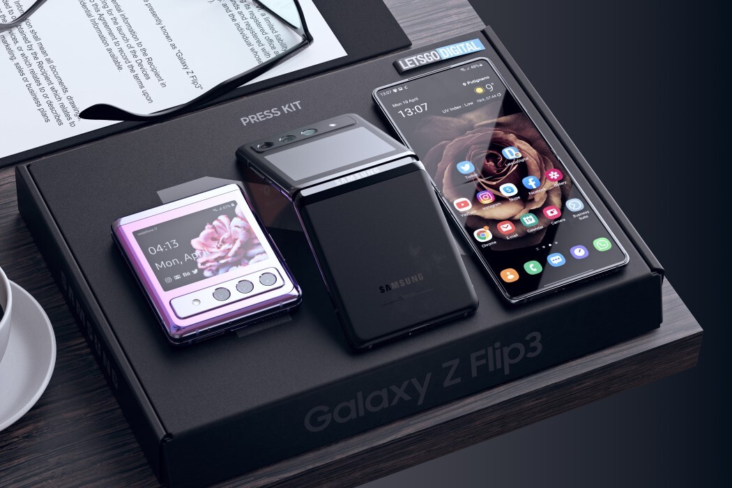 گوشی Galaxy Z Flip 3 با پشتیبانی از S Pen به بازار می آید