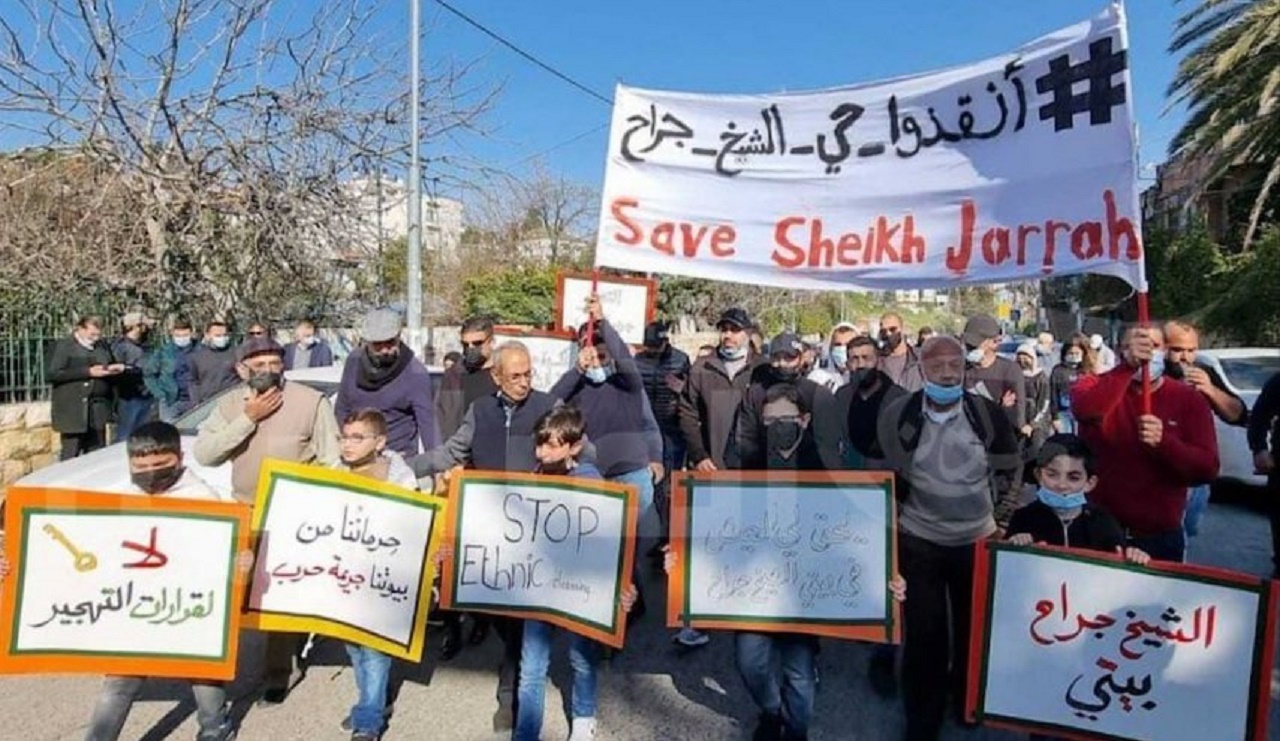 نظامیان صهیونیست ورودی‌های محله «شیخ جراح» را مسدود کردند