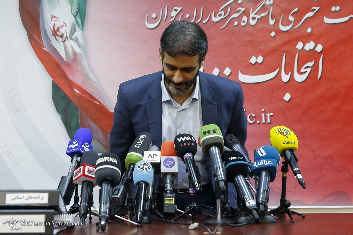 نشست خبری سعید محمد در باشگاه خبرنگاران جوان