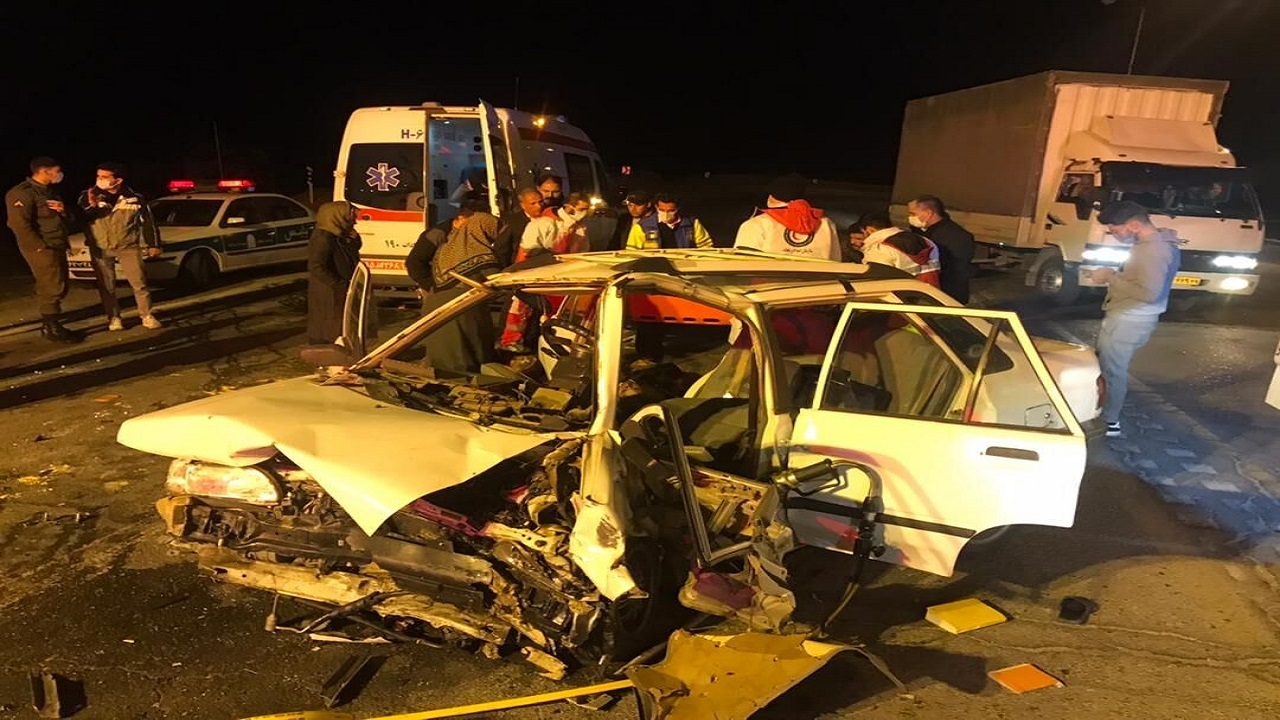 پنج  مصدوم در حادثه رانندگی در محور آبادان - اروندکنار
