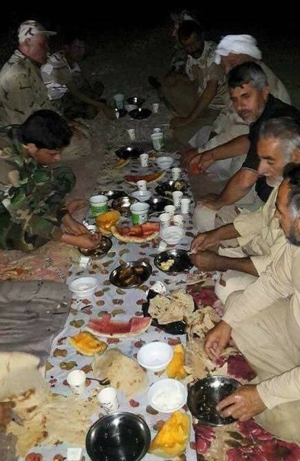 رمضان مدافعان حرم در جبهه مقاومت چگونه بود؟
