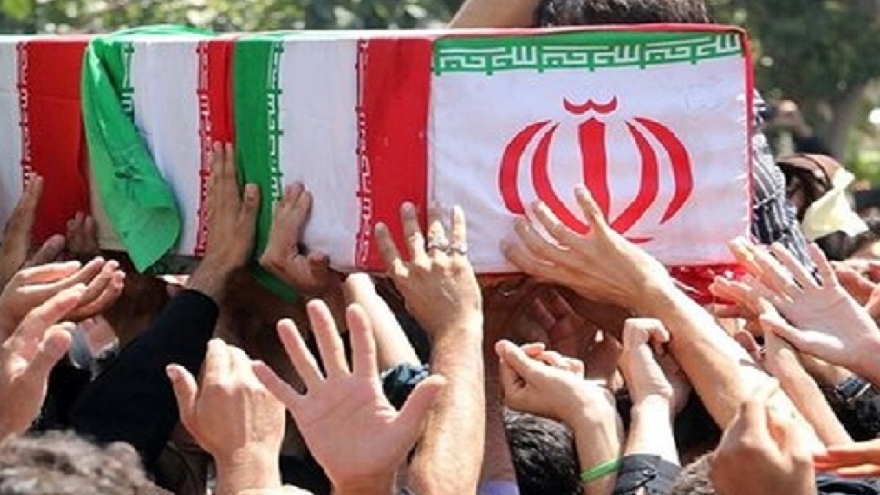پیکر ۲ شهید سپاه بیت‌المقدس در مریوان تشییع شد