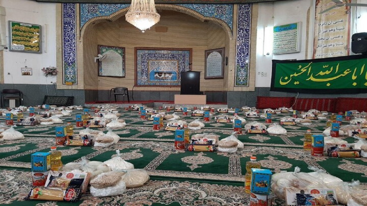 توزیع ۵۶۰ بسته معیشتی به ارزش ۱۸۵ میلیون تومان در شاهرود