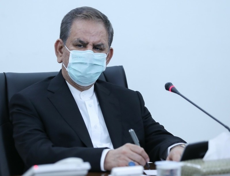 حضور اسحاق جهانگیری در جلسه جبهه اصلاحات ایران