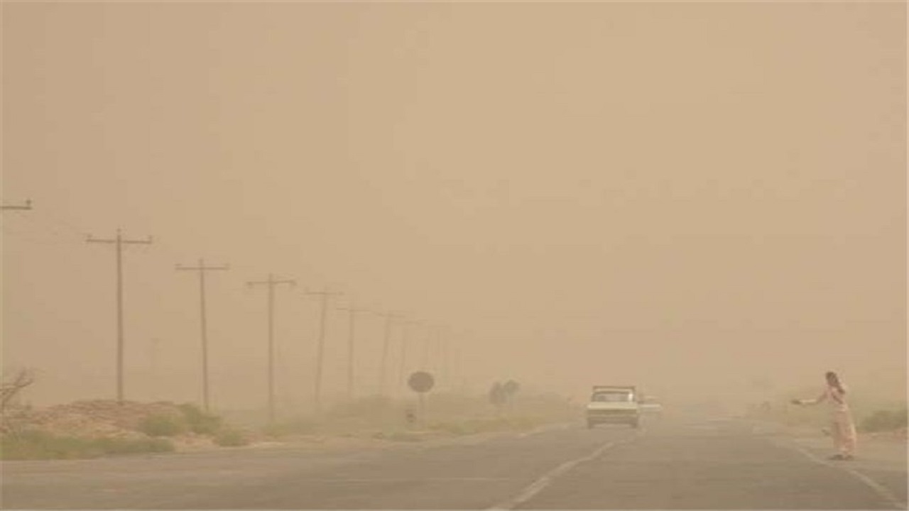 باد و گرد و خاک شمال سیستان و بلوچستان را فرا می‌گیرد