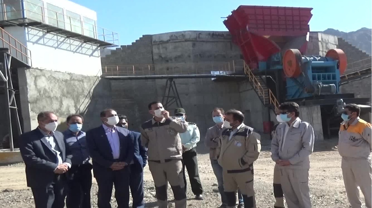 بزرگترین کارخانه فرآوری طلای شرق کشور در آستانه بهره برداری + فیلم