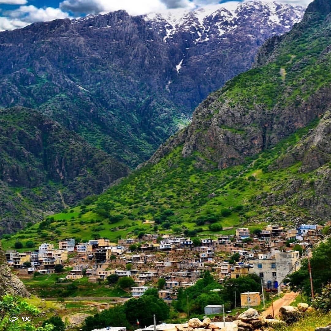 تصاویری چشم نواز از روستای دیوزناو در کردستان