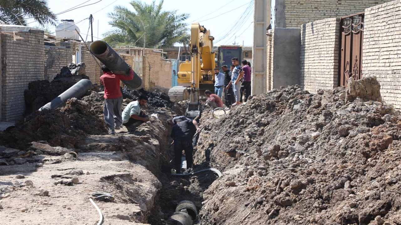 تصاویری از وضع نامطلوب معابر در اهواز