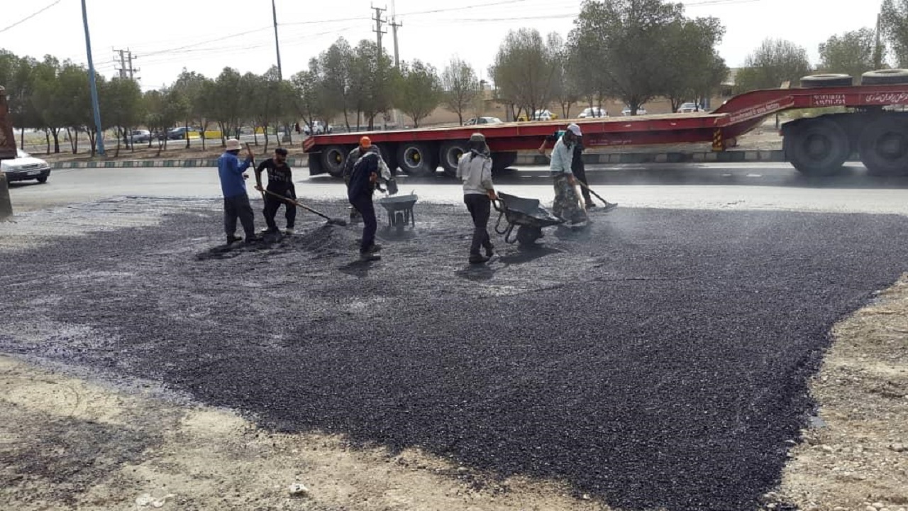 بهبود شرایط آسفالتی معابر اهواز