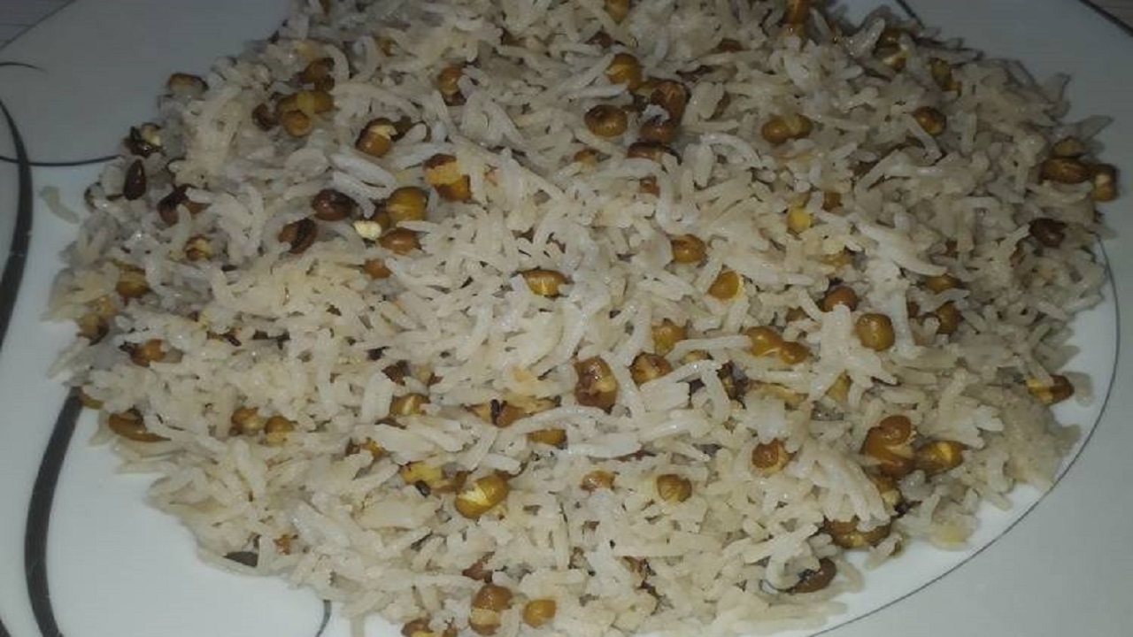 "ماش پلو" به سبک گلستانی ها