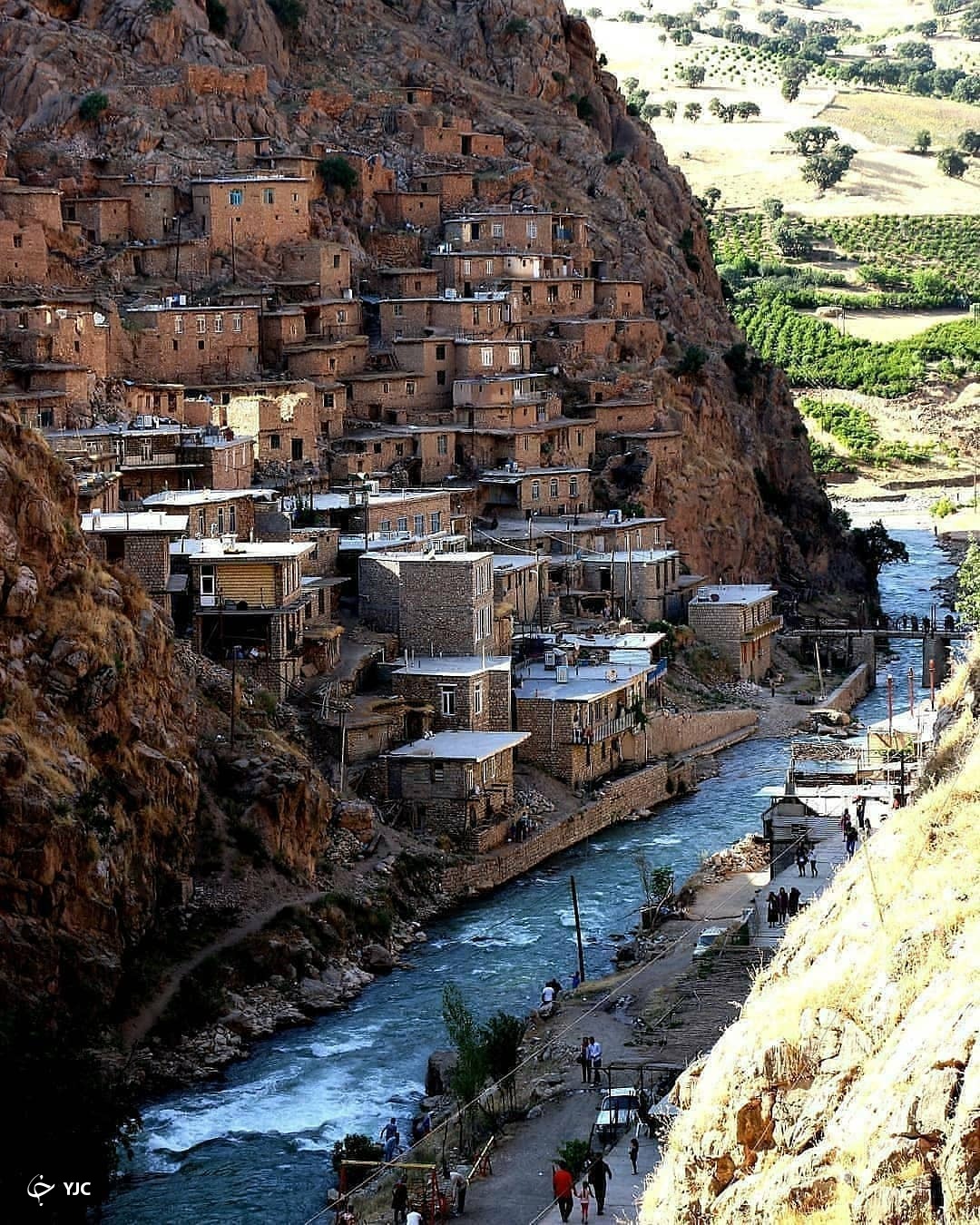 تصاویری از طبیعت تماشایی و دیدنی روستای پالنگان