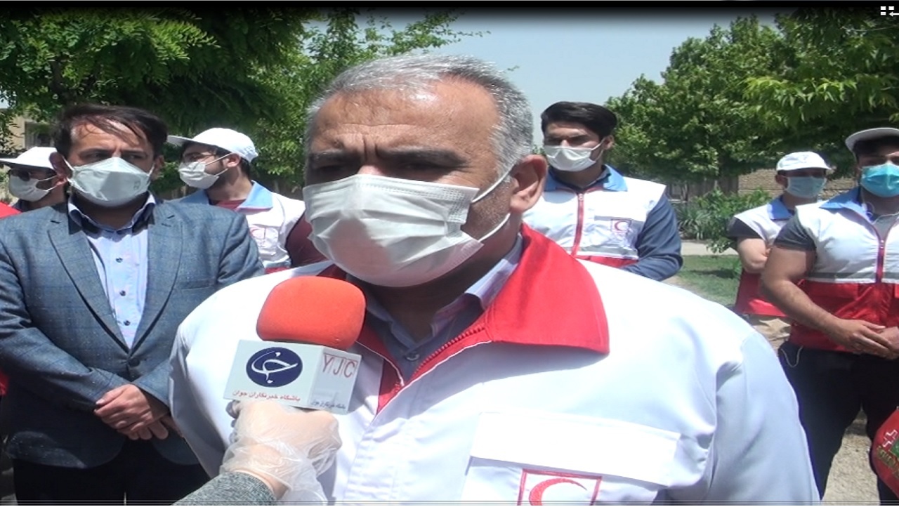 آغاز طرح سحاب جمعیت هلال احمر استان همدان همزمان با سراسر کشور