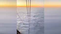دریاچه زیبای «ماه» در مغولستان + فیلم