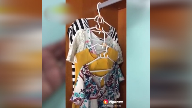ترفندی ساده برای افزایش فضای کمد لباس + فیلم