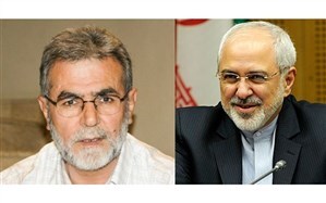 ظریف با دبیرکل جهاد اسلامی گفت‌وگو کرد / اعلام حمایت ایران از مردم و مقاومت فلسطین