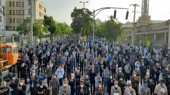 نماز عید فطر در سراسر کشور اقامه شد