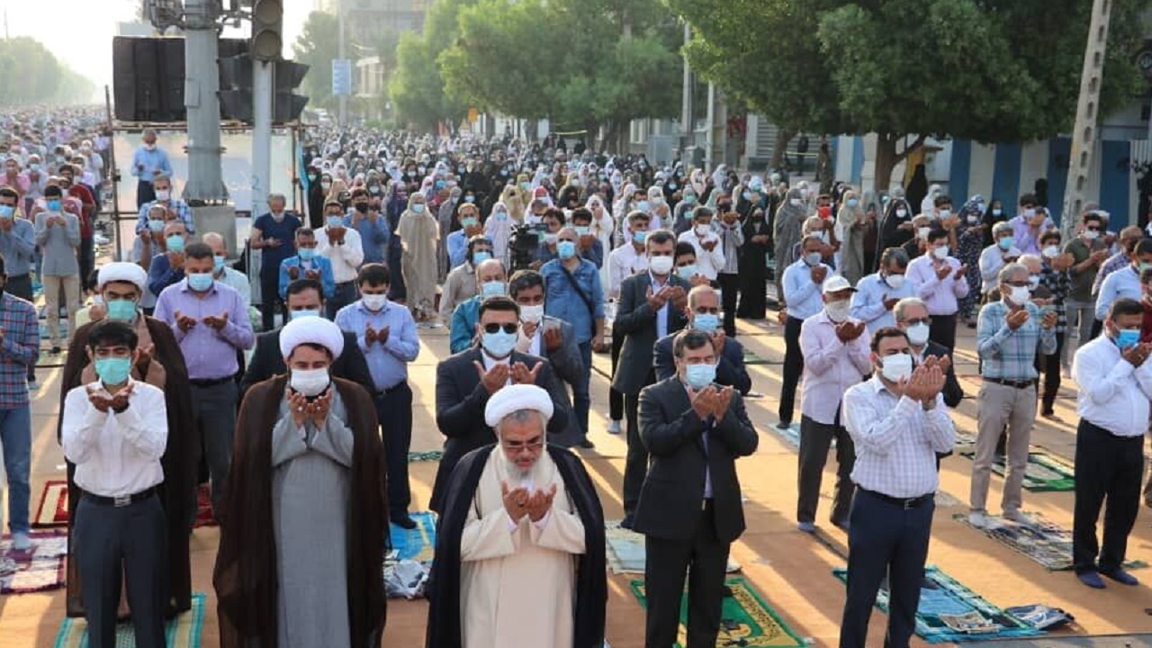 اقامه نماز عید فطر در هرمزگان